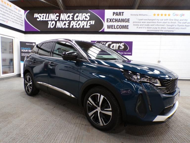 2022 Peugeot 3008 1.5 BLUEHDI S/S GT 5DR Automatic Hatchback Diesel Automatic