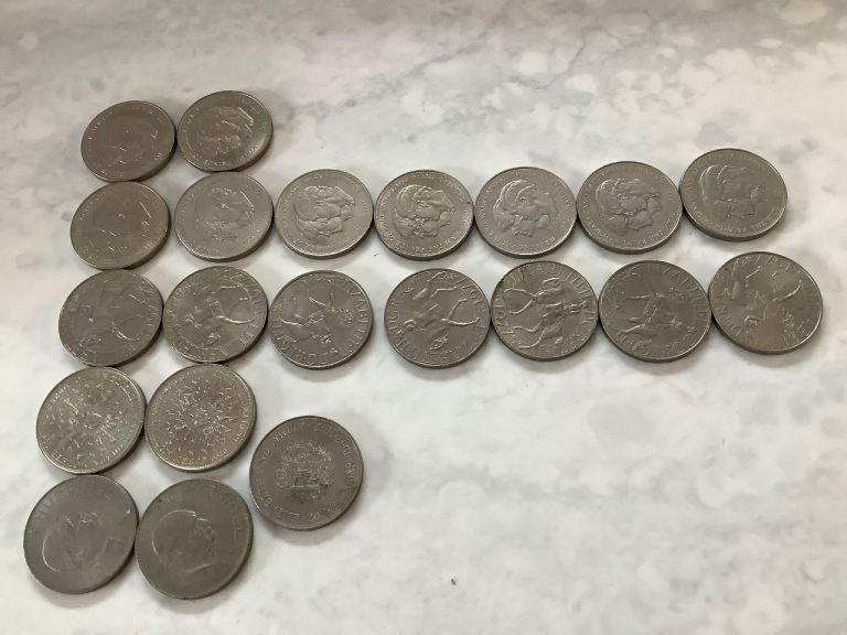 Collection of Commemorative Coins