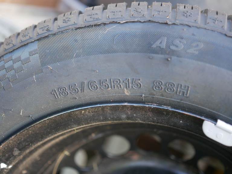 4 Brand New All Season / Winter Tyres on Vauxhall Corsa rims