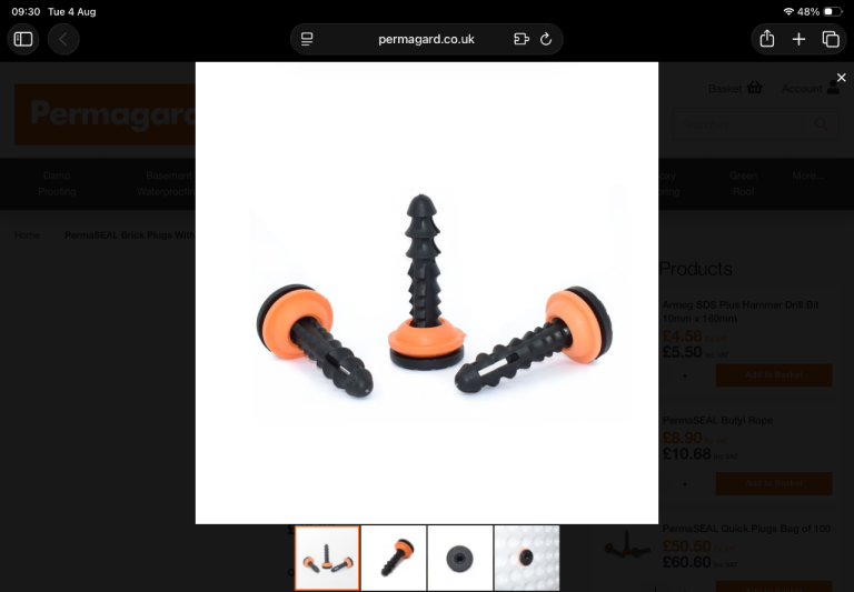 Permagard Brick Plugs - 21