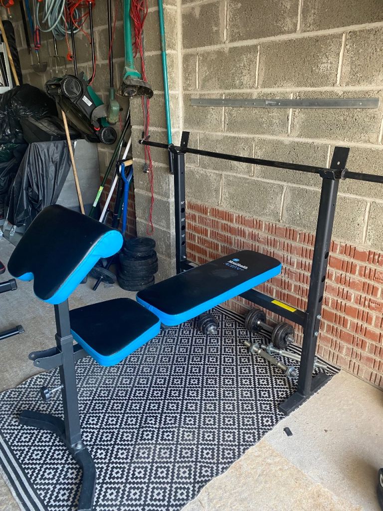Weights and bench press