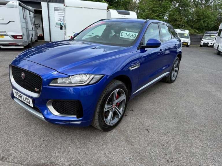 Jaguar F-Pace I V6 S AWD 18 PLATE AUTO SAT NAV PETROL SUPERCHARGE LEATHER