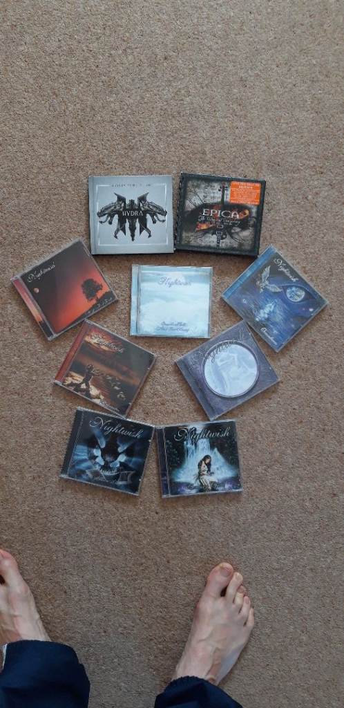 image for Symphonic metal job lot Nightwish Within Temptation Epica includes rare stuff