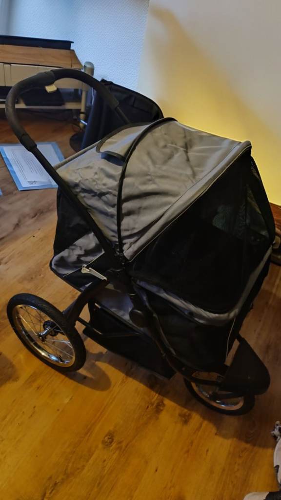 PawHut Folding wheel pet stroller 