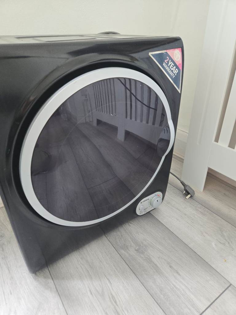 TEKNIX Black Ventless Compact Tumble Dryer 2-Year Warranty
