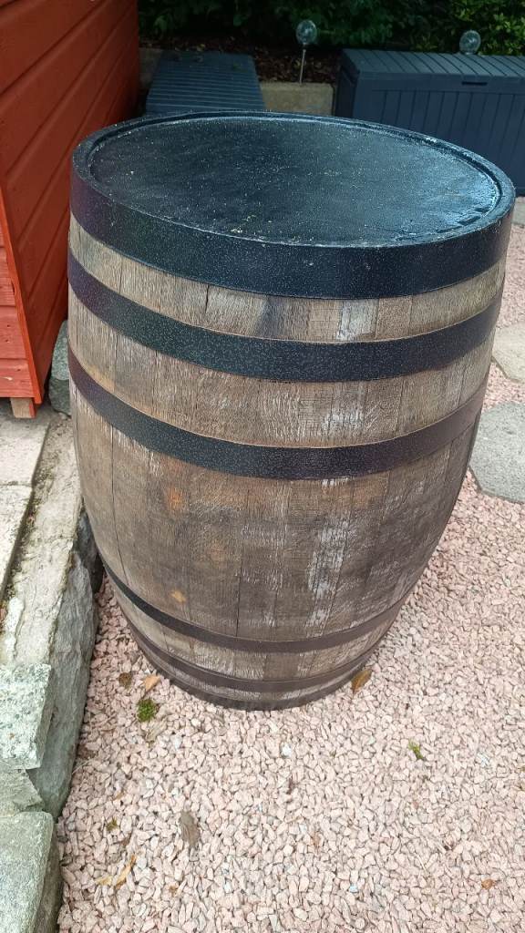 Wooden Whisky Barrel
