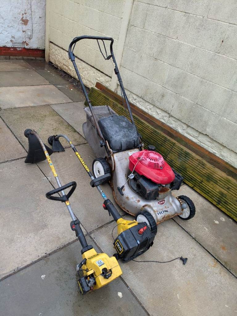 Honda Izy and 2 Mculloch Strimmers