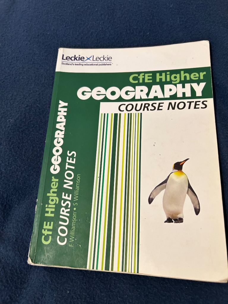 Leckie Higher Geography course notes 