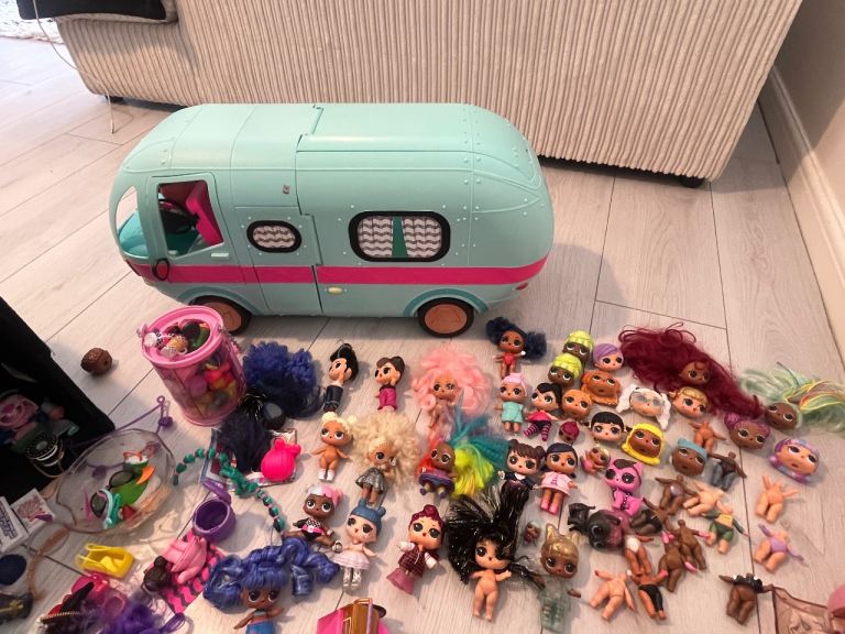 LOL dolls and camper van bundle 