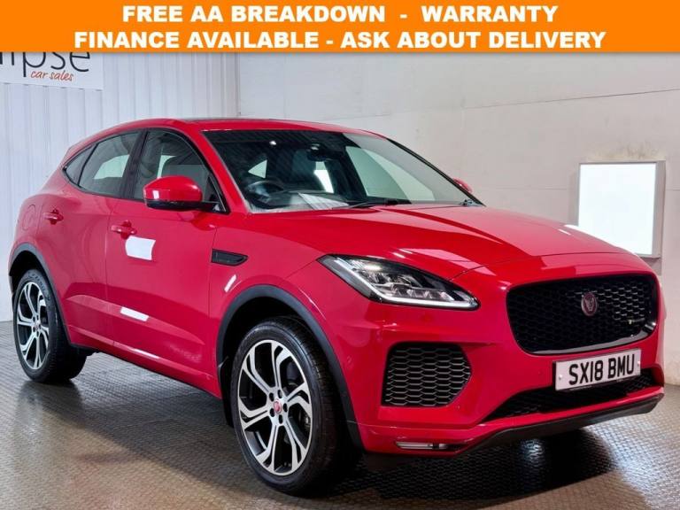 2018 18 JAGUAR E-PACE 2.0 P250 FIRST EDITION SUV 5DR PETROL AUTO AWD EURO 6 (S/S