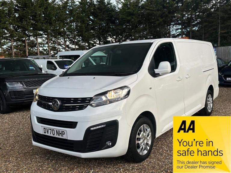2020 Vauxhall Vivaro 2900 1.5d 100PS Sportive H1 Van PANEL VAN DIESEL Manual