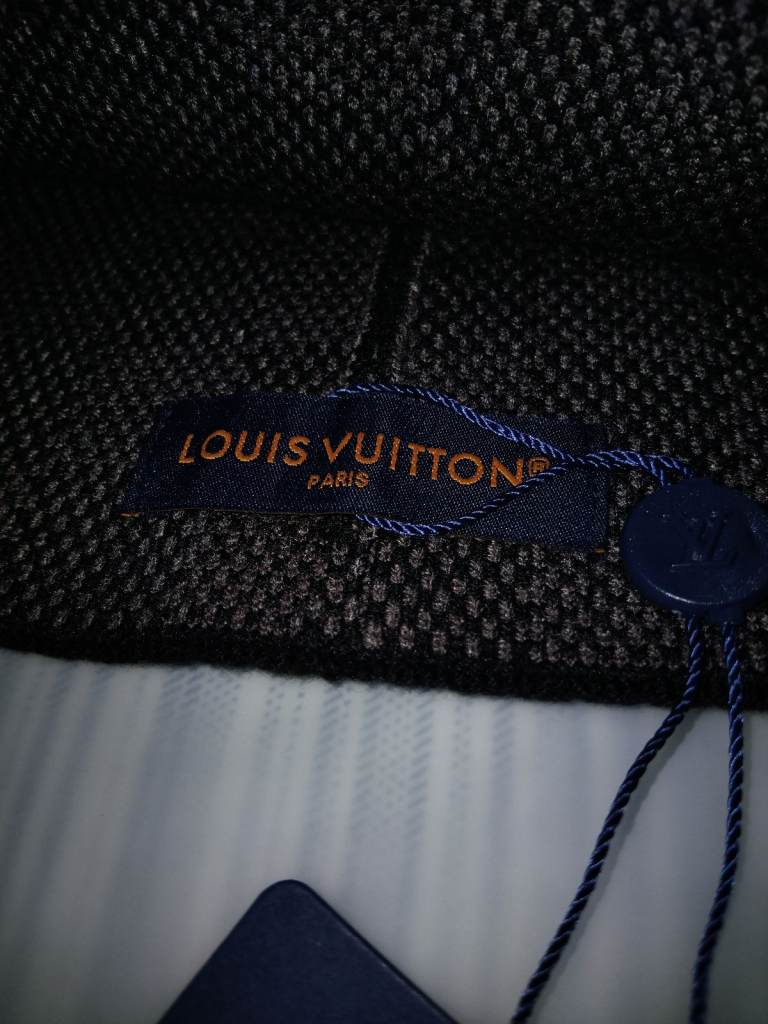 LV Grey/Black Beanie