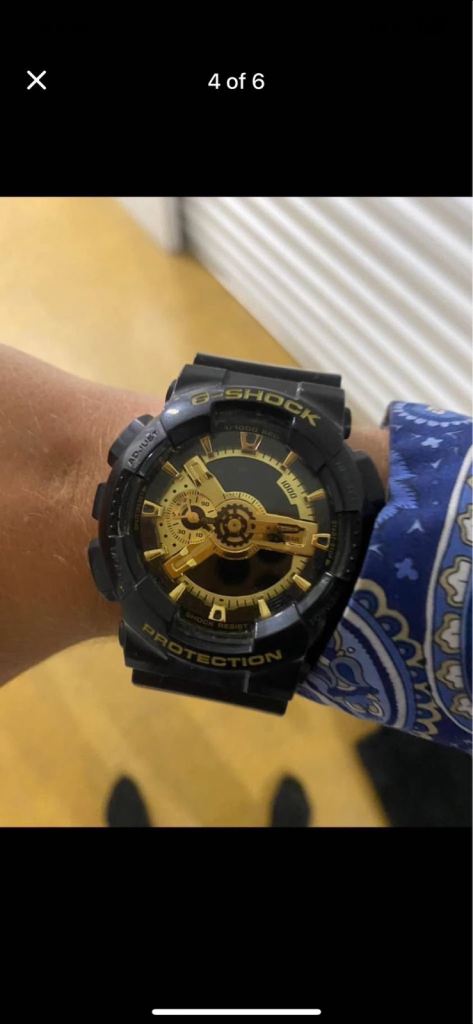 Casio G-shock Gold Special Edition immaculate condition 