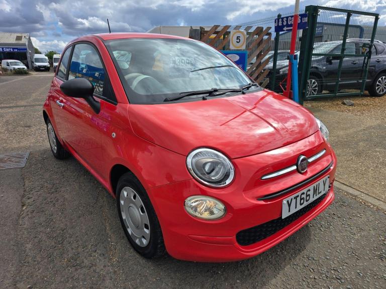 2016 Fiat 500 1.2 Pop Euro 6 (s/s) 3dr HATCHBACK Petrol Manual