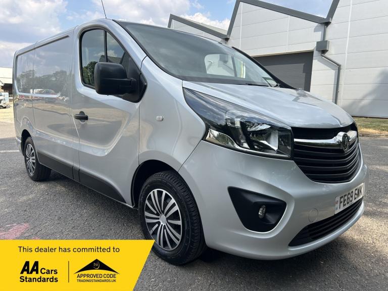 2019 VAUXHALL VIVARO 1.6 CDTi 2900 SPORTIVE SWB SILVER SIMILAR TRAFIC