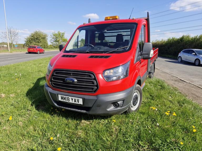 2018 Ford Transit 2.0 TDCi MWB DROPSIDE PICKUP NEW BELT NO VAT Dropside Diesel Manual