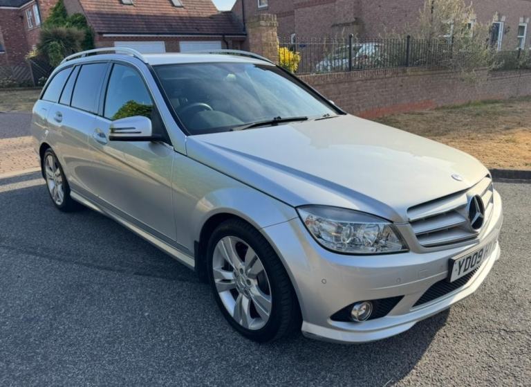 2009 MERCEDES C220 CDi SPORT ESTATE AUTO LONG MOT 12 SERVICES! RUNS/DRIVES GREAT
