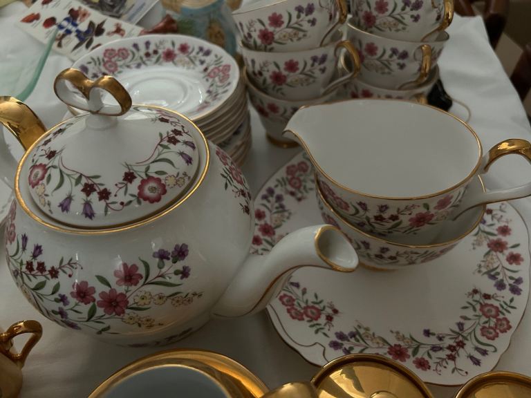 Windsor Spring Meadow Bone China Tea Set