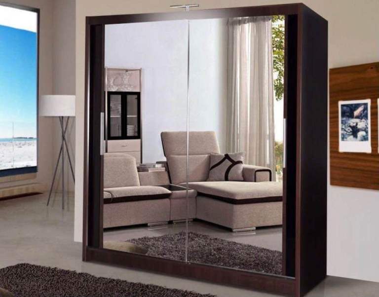 GUARANTEED PRICE- BRAND NEW 2 3 DOOR GERMAN SLIDING TWO THREE DOOR WARDROBE IN 4 COLORS *