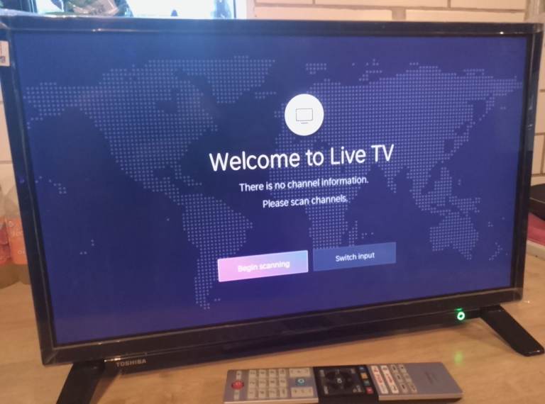 Toshiba 24 inch smart TV 