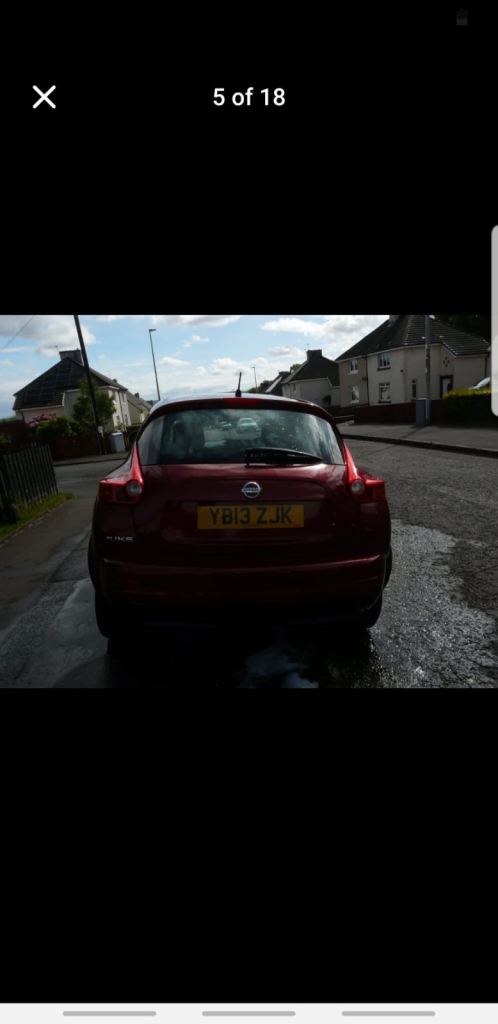 Nissan, JUKE, Hatchback, 2013, Manual, 1598 (cc), 5 doors