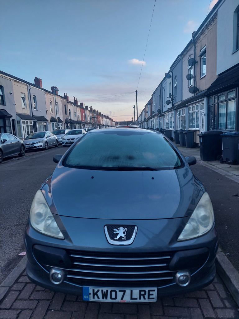 Peugeot 307 CC, Convertible, 2007, Manual, 1587 (cc), 2 doors