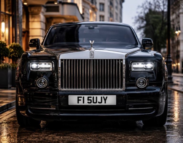 CHERISHED PLATE F1 5UJY PRIVATE PLATE BRAND NEW TAKE A LOOK AWSOME PLATE!