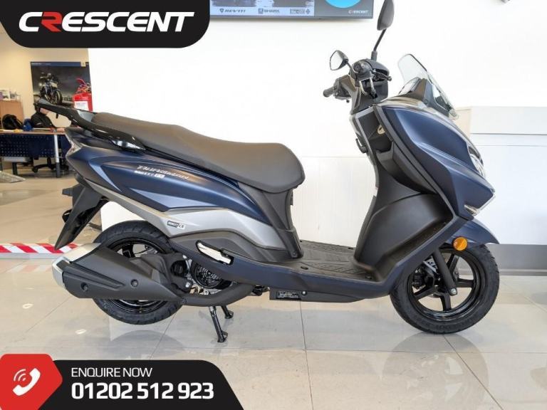 2026 SUZUKI BURGMAN 125 -Metallic Matt Stellar Blue