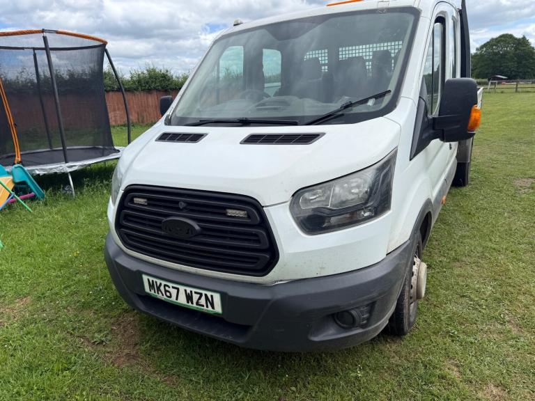 2017 Ford Transit 2.0 TDCi 130ps Crewcab tipper PANEL VAN Diesel Manual