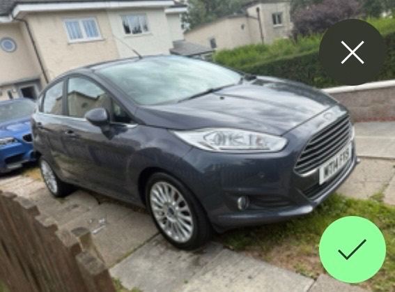 Ford, FIESTA, Hatchback, 2014, Manual, 1498 (cc), 5 doors