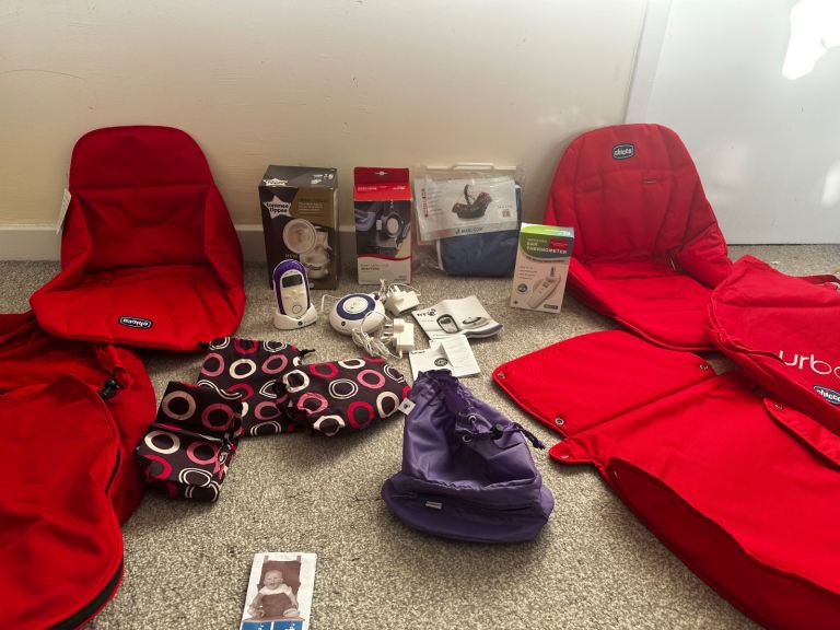 Bundle of baby items from smoke & pet free home