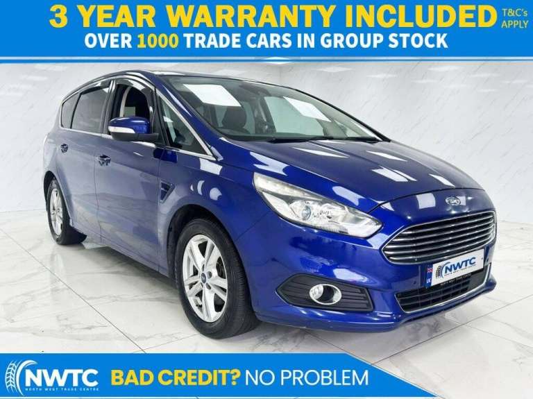 2016 Ford S-Max 2.0 TDCi Titanium MPV 5dr Diesel Manual Euro 6 (s/s) (150 ps) EXTENSIVE SER MPV D...