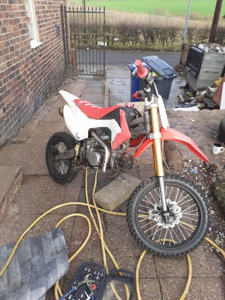 140cc big wheel pit bike 