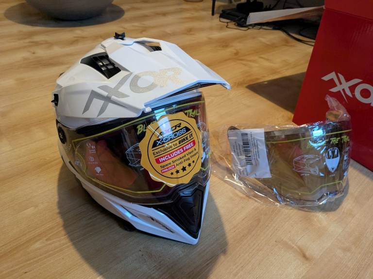 AXOR X-Cross adventure motorbike helmet- Medium 