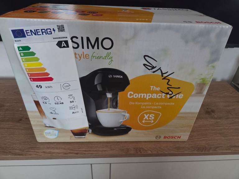 Tassimo Bosch Coffee Machine - The Compact One