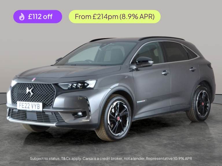 2022 DS Automobiles DS 7 Crossback 1.5 BlueHDi Performance Line + Crossback 5dr Diesel EAT8 Euro ...