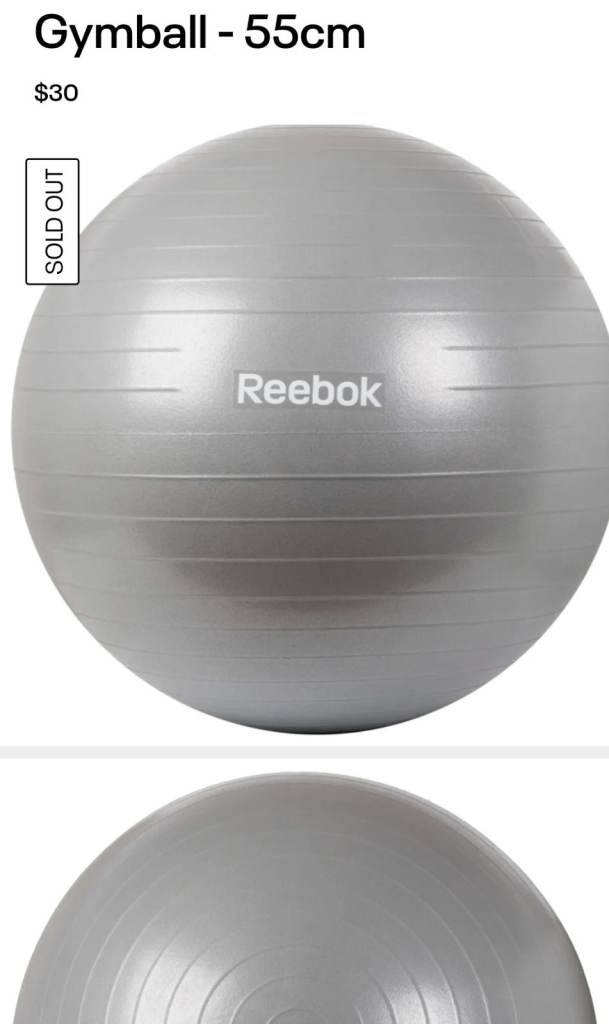 Gymball - 55cm High-density rubber construction for flexibility and durability Diameter: 21.5" 