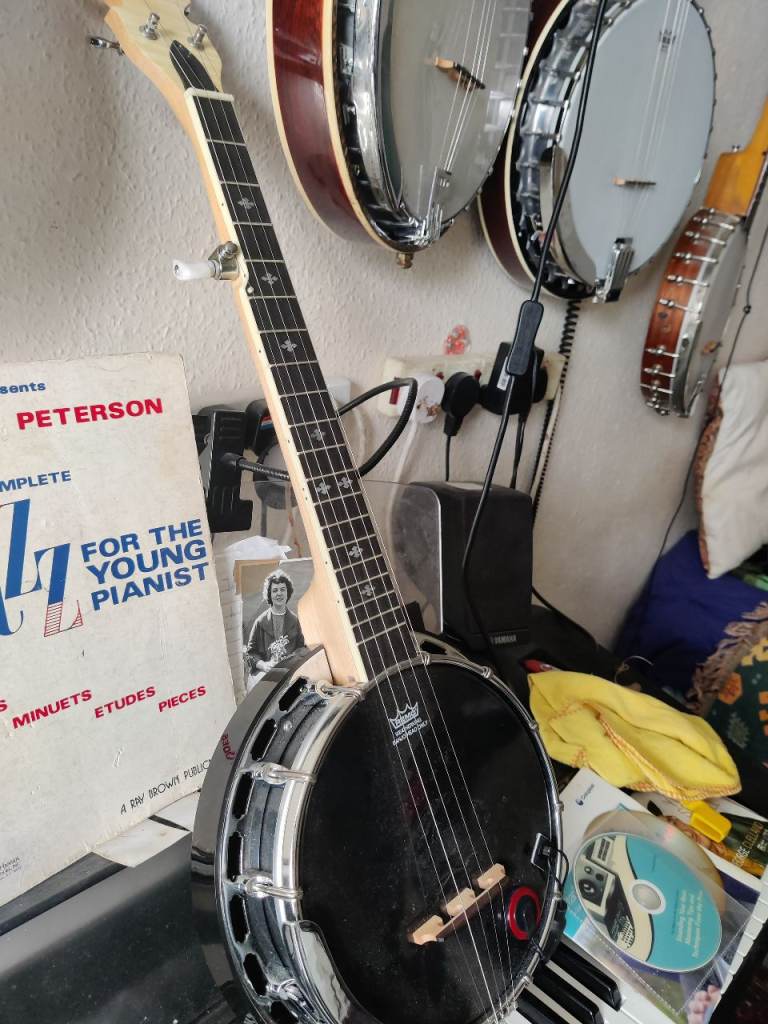 A feeling miniature banjo