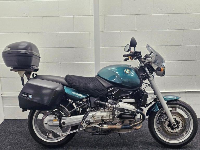BMW R1100R ** FULL LUGGAGE - STEERING DAMPER - JUNE 26 MOT **