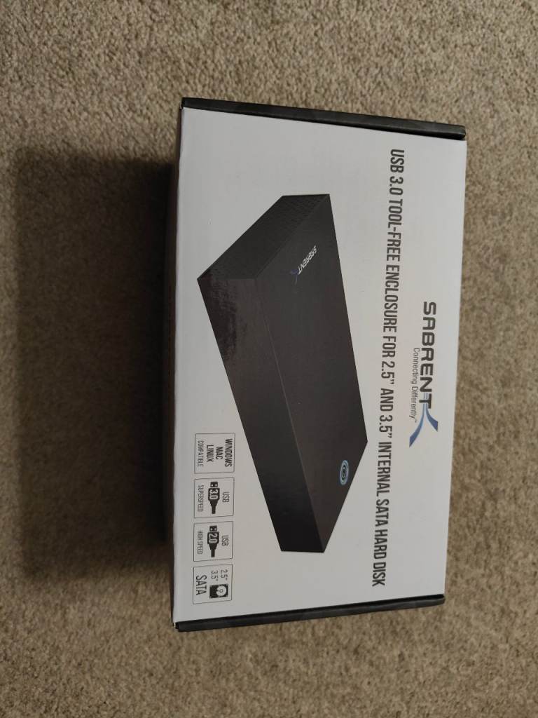 Sabrent USB 3.0 TOOL FREE ENCLOSURE FOR 3.5 AND 2.5 INTERNAL SATA HARD DISK 