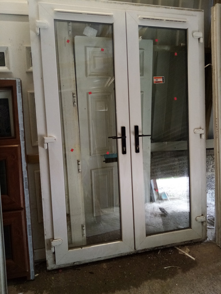PVC French Door for Sale Excellent Condition  