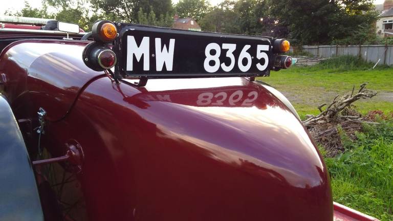 1930 EAS. Austin ULSTER Sports replica.