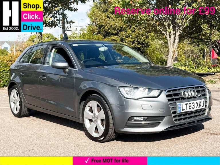 2013 Audi A3 1.6 TDI Sport Sportback 5dr Diesel Manual Euro 5 (s/s) (105 ps) HATCHBACK Diesel Manual