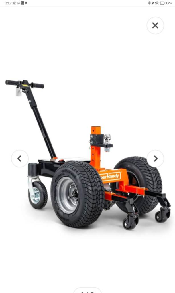 SUPER HANDY POWER DOLLY TROLLEY CARAVANS. BOATS TRAILERS CAMPERVAN MOVER 