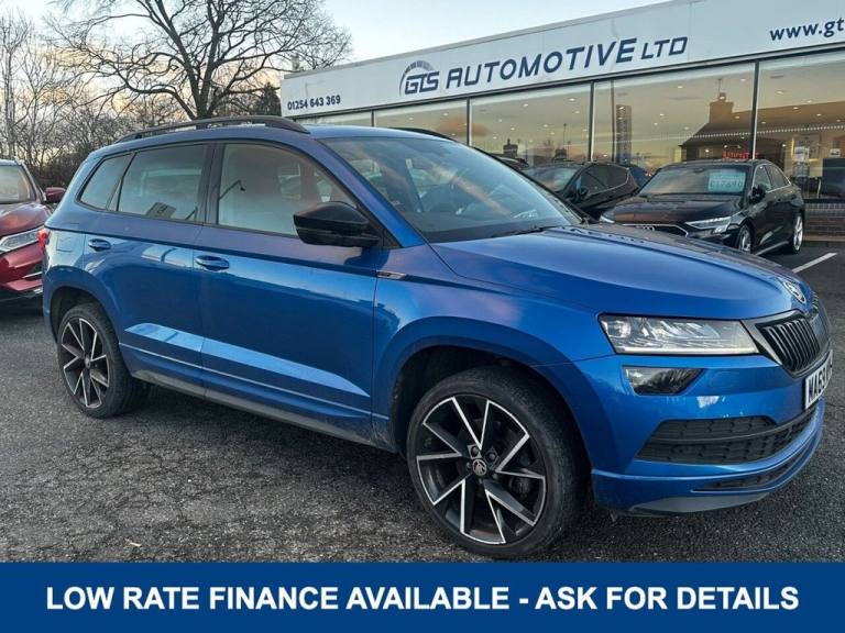 2019 Skoda Karoq 1.5 TSI ACT SPORTLINE 150 BHP + SAT NAV + GLASS SUNROOF + CAMERA ESTATE Petrol M...