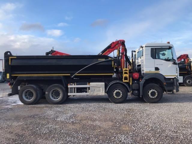 MAN/ ERF TGS 8X4 TIPPER GRAB, THOMPSON BODY ONLY 58,950 KM
