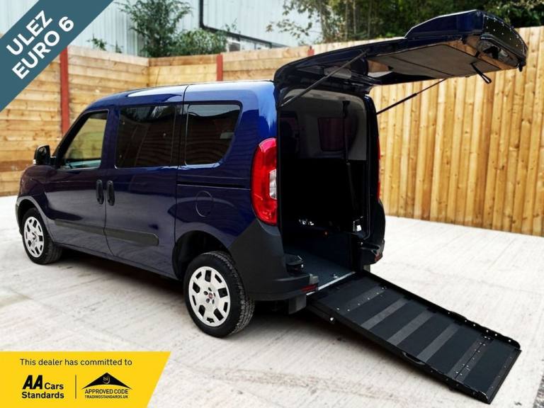 2018 Fiat Doblo 4 Seat Wheelchair Accessible Disabled Access Vehicle WAV MPV Petrol Manual