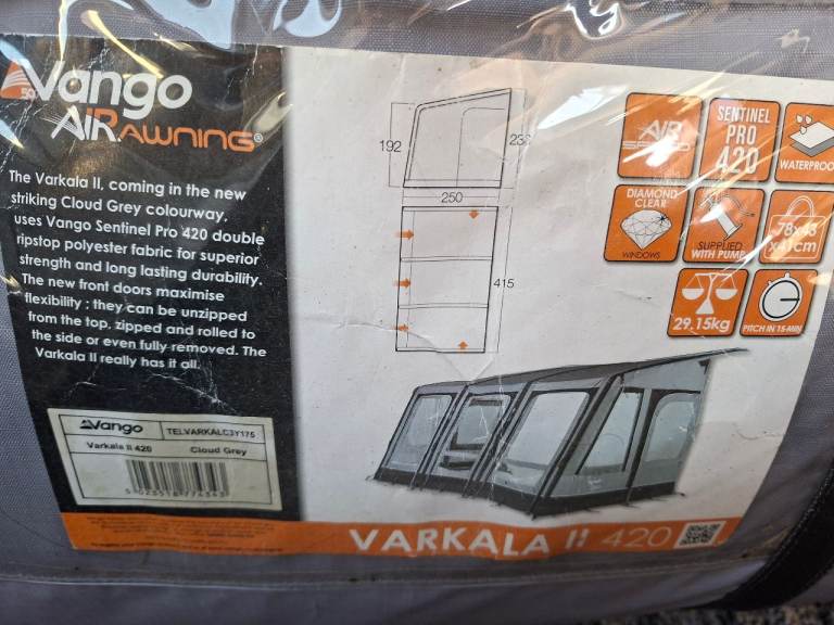 Vango Varlala 2 Caravan Air Awning