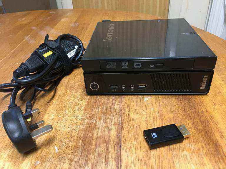 Lenovo ThinkCentre M73 USFF, mini PC, i5-4590 3.3-3.8 GHz, 8 Gb RAM,240 Gb SSD, Windows 11