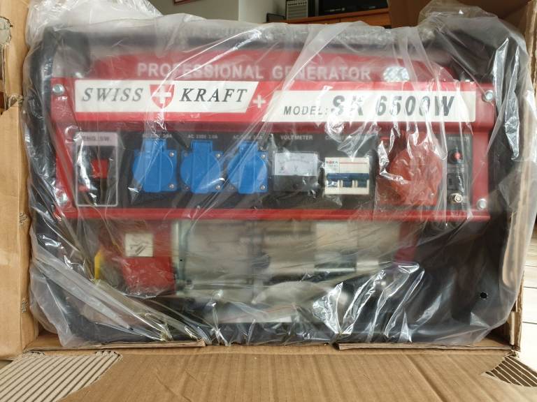 SK 6500W petrol generator